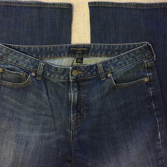 Banana Republic Boot Cut Jeans Size 10S - Picture 1 of 4
