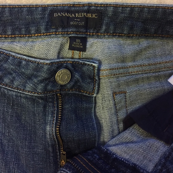 Banana Republic Boot Cut Jeans Size 10S - Picture 2 of 4