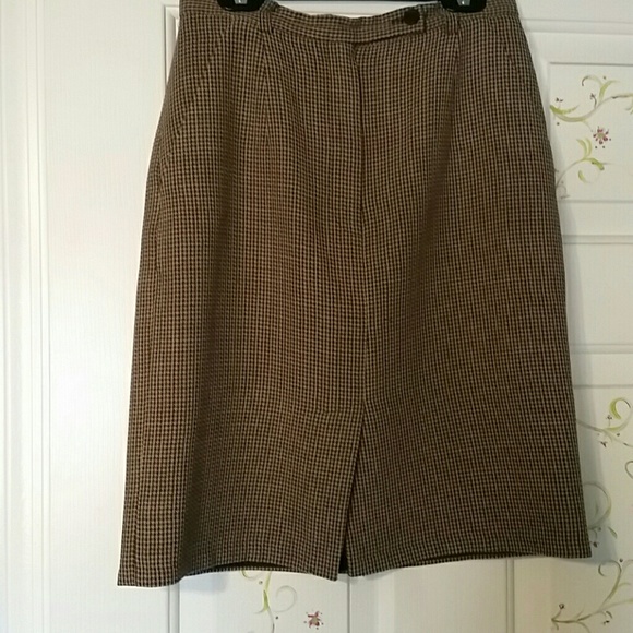 Ann Taylor Loft wool midi skirt
