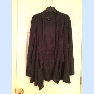 Forrest Green open sweater