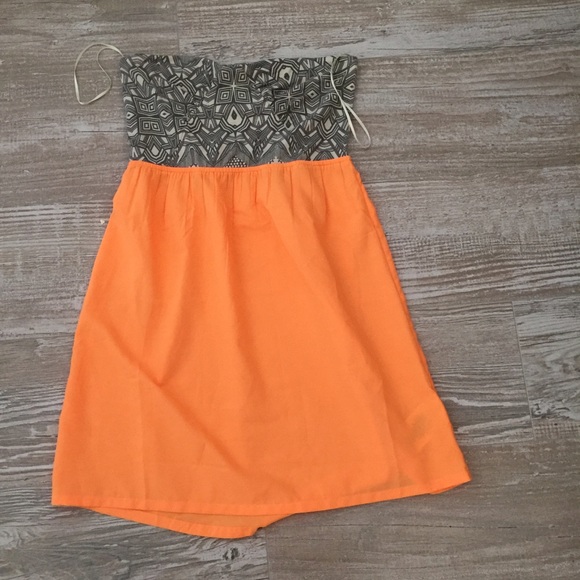 Roxy strapless dress