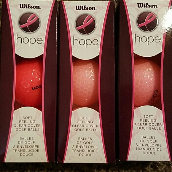 Wilson Breast Cancer Golf Balls