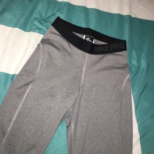 Nike pro leggings-grey