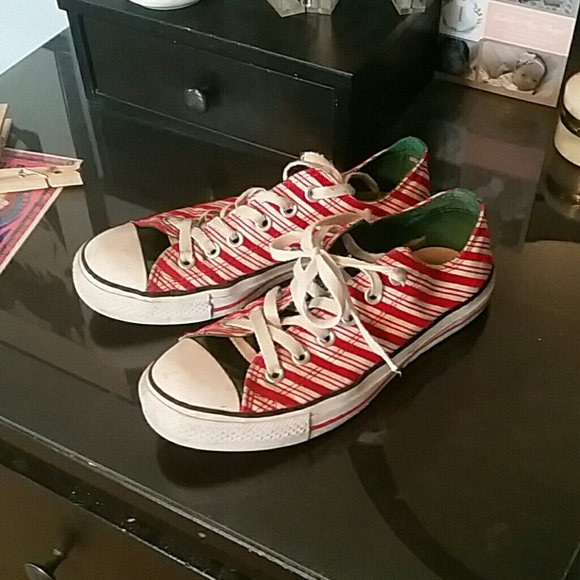 Converse Shoes | Candy Cane | Poshmark