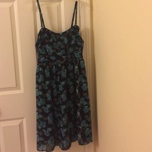 Torrid Floral Knee-Length Dress 2X