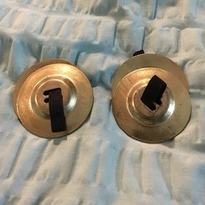 Belly Dancer Gold Finger Cymbals