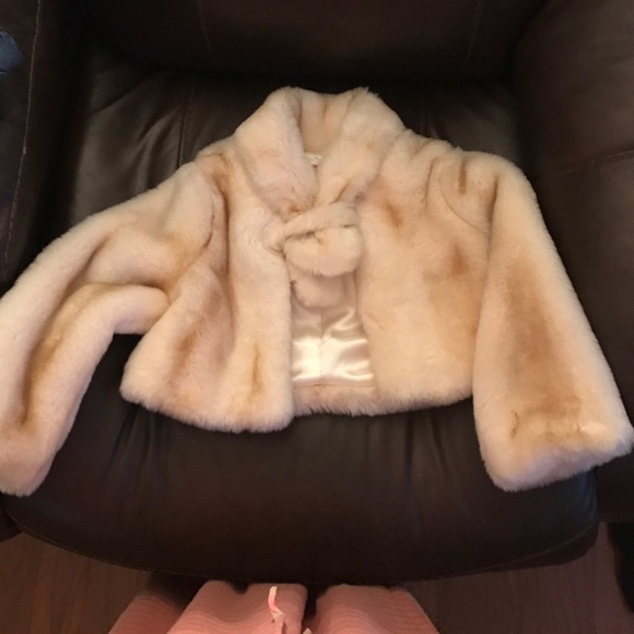 Faux Fur girls jacket