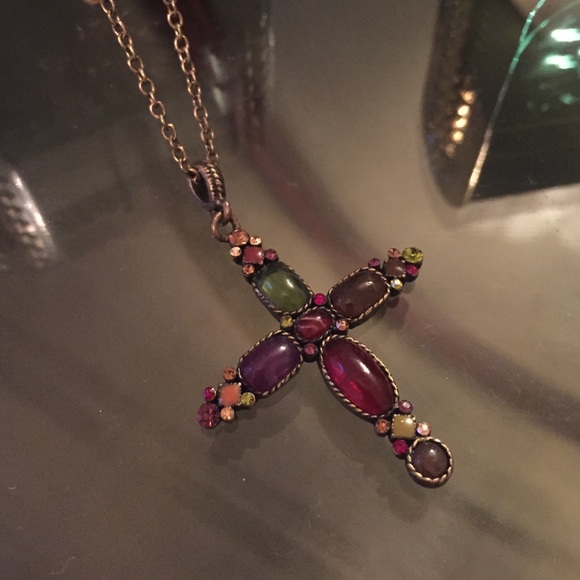 Rustic Cross Necklace - Picture 1 of 3
