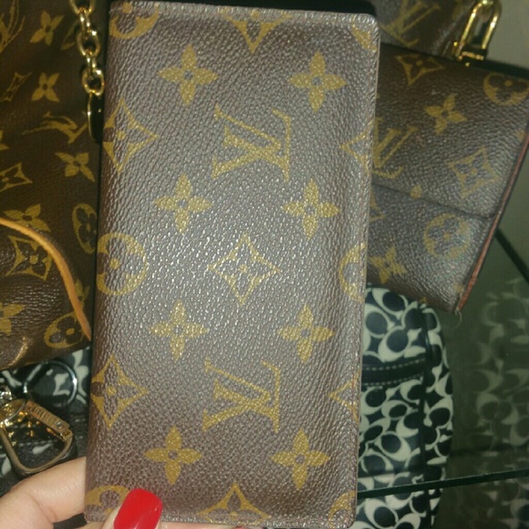 Authentic Louis Vuitton checkbook
