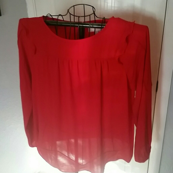 Beautiful Red Blouse