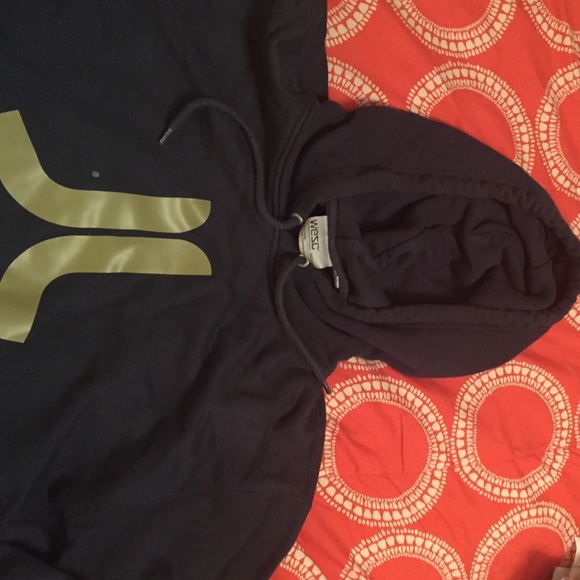 Men's WESC Hoody Medium Navy