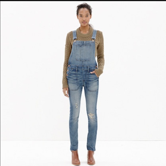 Madewell Skinny Overalls