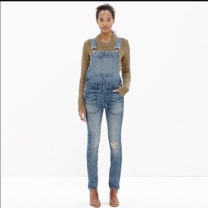 Madewell Skinny Overalls