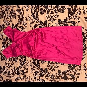 Hot pink party/cocktail dress