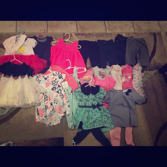 Size 12m baby girl lot