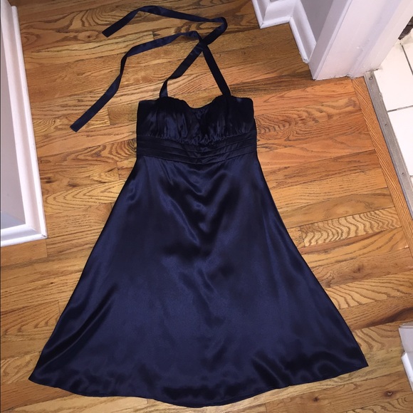 Navy Blue Cocktail Dress