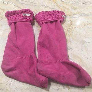 Hunter rain boot sock