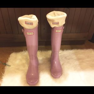 Light Purple Hunter Rain Boots