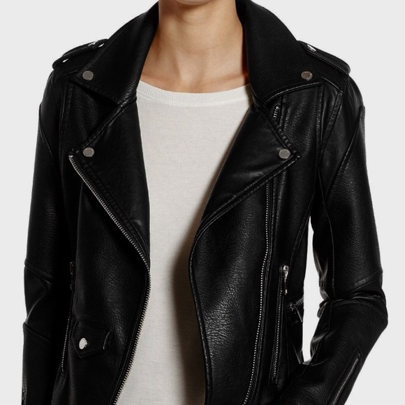 Never worn blank NYC moto jacket