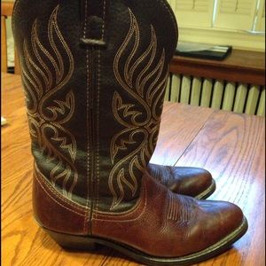 Laredo Women's Round Toe Cowgirl Western Boots