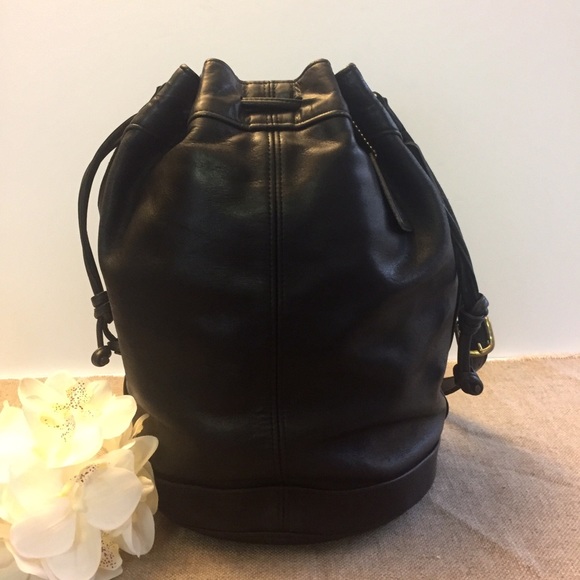 Coach Handbags - Authentic COACH Large Cross Body Bucket Bag