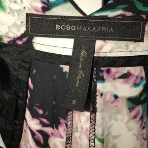 Bcbg long flowy floral pants