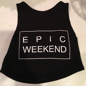 Epic Weekend Crop Top