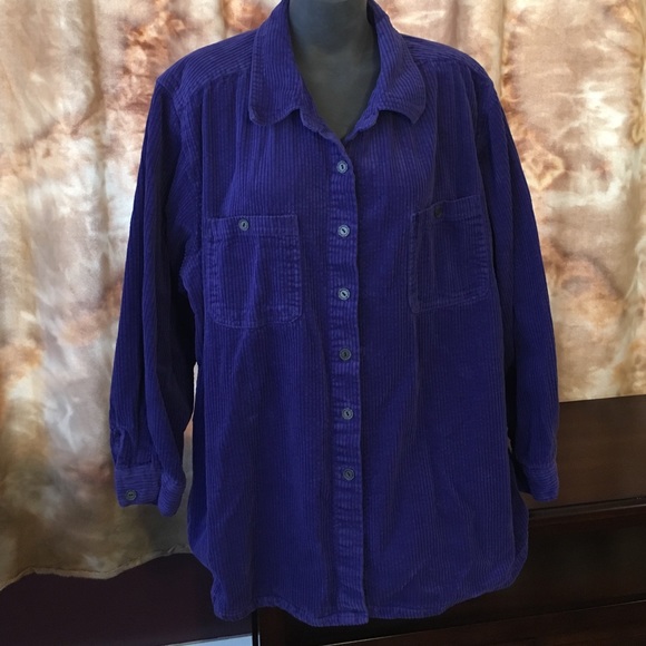 Woman's corduroy shirt