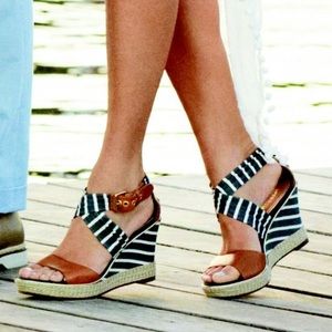 New Sperry wedge sandals