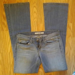 Joe's light denim flared jeans like new!