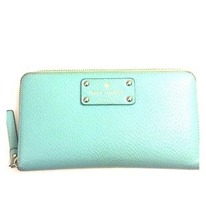 Beautiful Tiffany Blue Kate Spade Neda Wallet