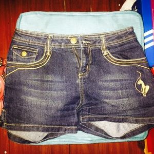 BabyPhat Jean Shorts
