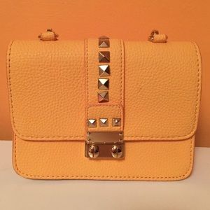 Small Orange Over-shoulder Purse
