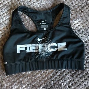 Nike Dry Fit Fierce Sports Bra