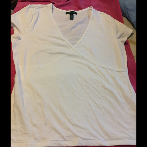 Ralph Lauren cross-wrap shirt, size XL