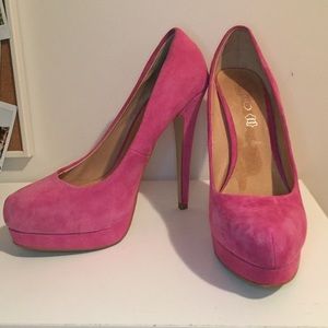 Aldo pink heels!