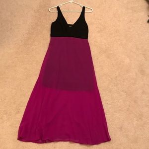 Forever 21 sheer dress with stitch detail