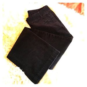 J.Crew size 8 Stretch Dark Brown Corduroy Wide leg