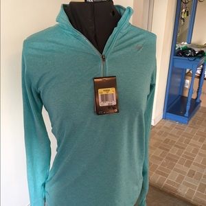 NWT Blue Dri-fit Pullover Running Jacket