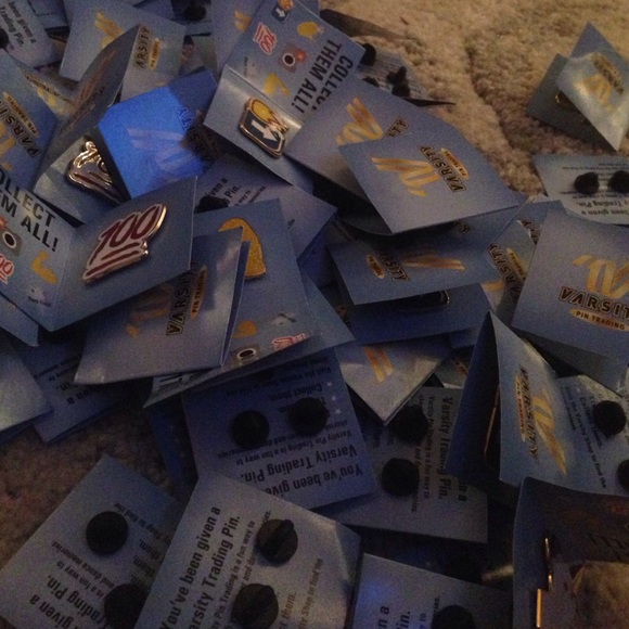 5 Varsity Trading Pins