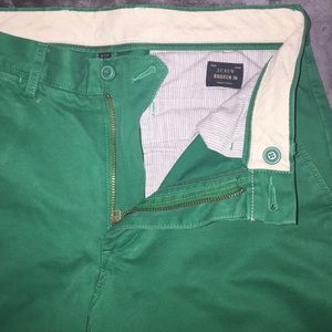 Kelly Green J Crew Urban Slim Chino