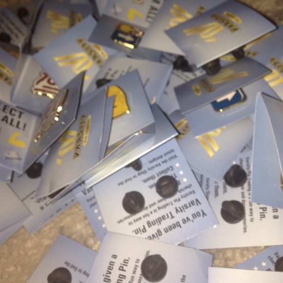 6 Varsity Trading Pins