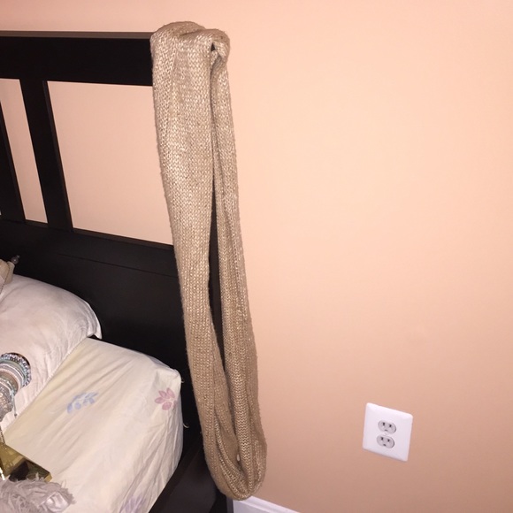 Rose gold infinity scarf