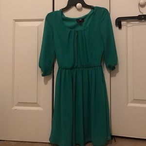 Green dress