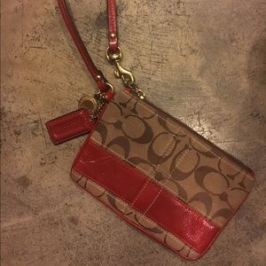 Coach wallet wristlet