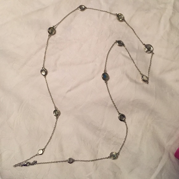 Diamond cz necklace. Long or short
