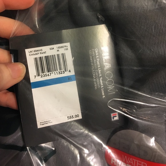 FILA water repellent pants - Picture 2 of 2