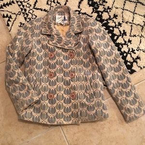 Fossil Printed Coat