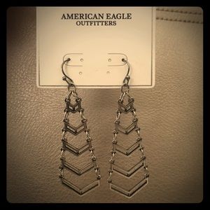 American Eagle Chevron Earrings