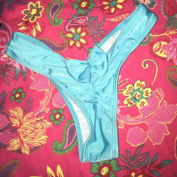 Rouched Brazilian bikini bottom size xs/s